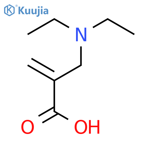 2-(Diethylamino)methylacrylic Acid structure