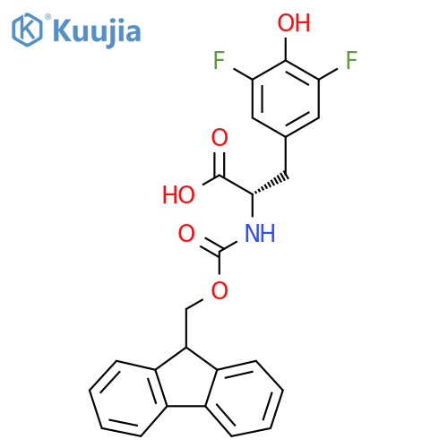 N-Fmoc-3,5-Difluoro-L-tyrosine structure