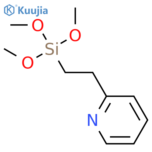 2-(2-Pyridyl)ethyltrimethoxysilane structure