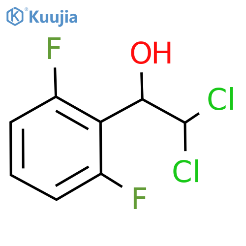 2,2-Dichloro-1-(2,6-difluorophenyl)ethanol structure