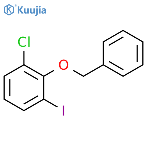2-(Benzyloxy)-1-chloro-3-iodobenzene structure