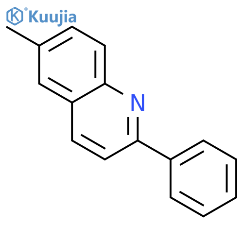 6-Methyl-2-phenylquinoline structure