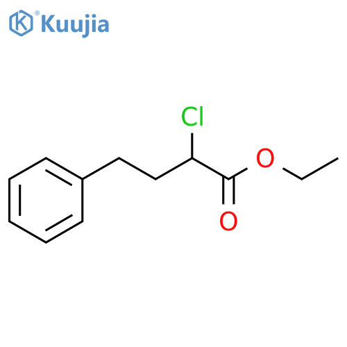 ethyl 2-chloro-4-phenylbutanoate structure