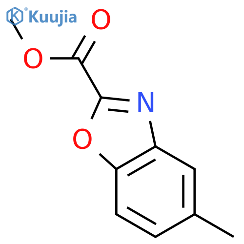 Methyl 5-methylbenzo[d]oxazole-2-carboxylate structure