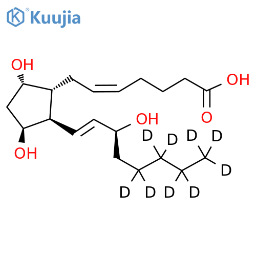 9α,11β-Prostaglandin F2α-d9 structure