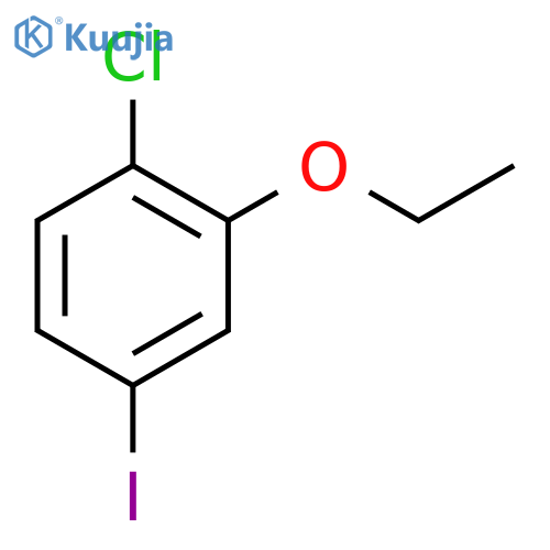 1-Chloro-2-ethoxy-4-iodobenzene structure