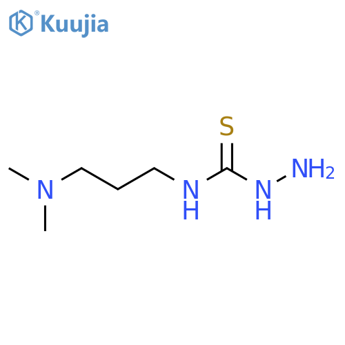 3-amino-1-3-(dimethylamino)propylthiourea structure