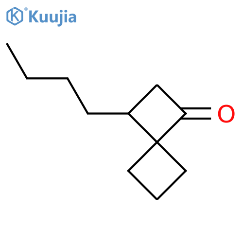 3-Butylspiro[3.3]heptan-1-one structure