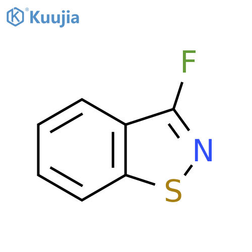 3-fluoro-1,2-benzothiazole structure