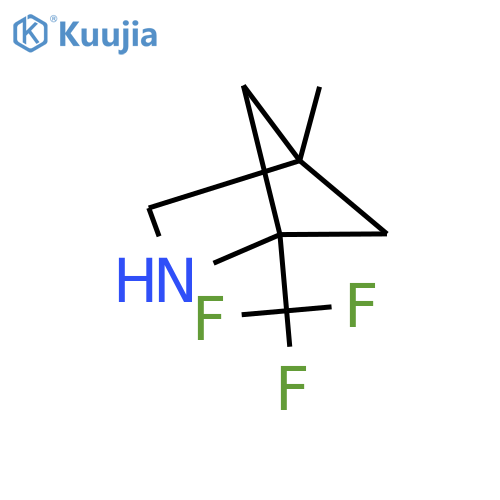 4-Methyl-1-(trifluoromethyl)-2-azabicyclo[2.1.1]hexane structure