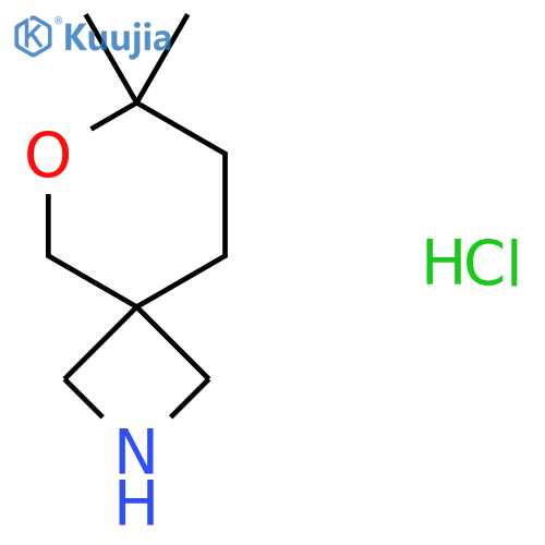 7,7-Dimethyl-6-oxa-2-azaspiro[3.5]nonane hydrochloride structure