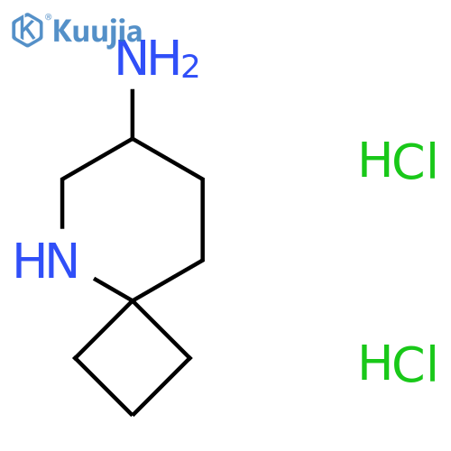 5-Azaspiro[3.5]nonan-7-amine dihydrochloride structure