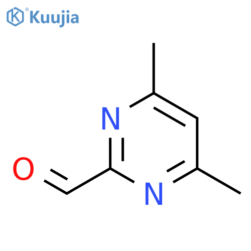 4,6-Dimethylpyrimidine-2-carbaldehyde structure