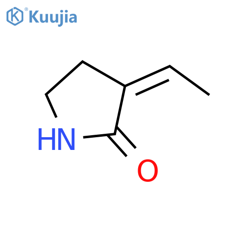 3-Ethylidene-2-pyrrolidinone structure