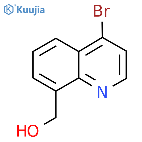 (4-Bromoquinolin-8-yl)methanol structure