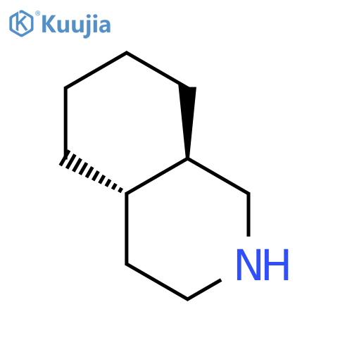 Isoquinoline,decahydro-, (4aR,8aS)-rel- structure