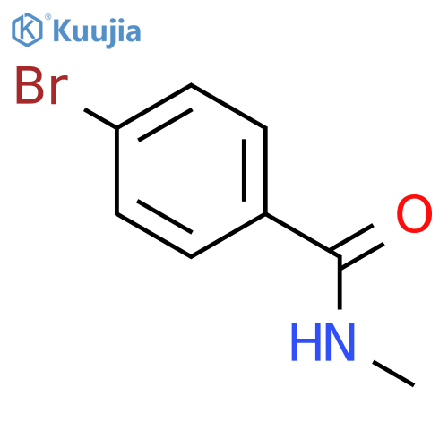 N-Methyl 4-bromobenzamide structure