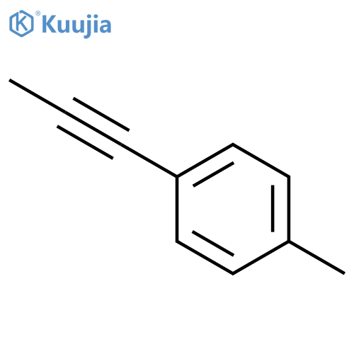 Benzene,1-methyl-4-(1-propyn-1-yl)- structure