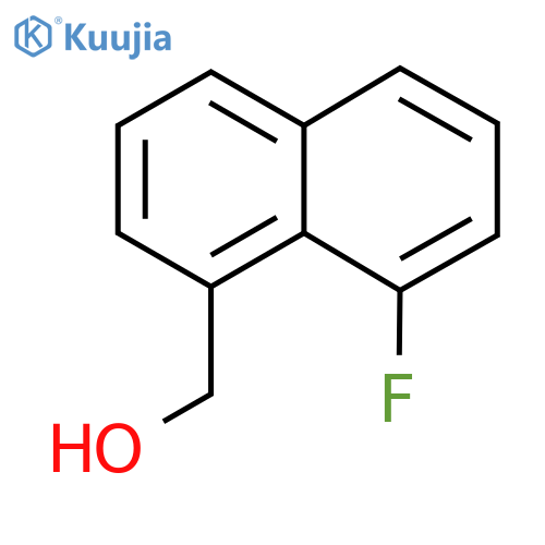 8-Fluoronaphthalene-1-methanol structure