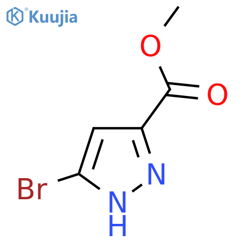 Methyl 5-bromo-1H-pyrazole-3-carboxylate structure
