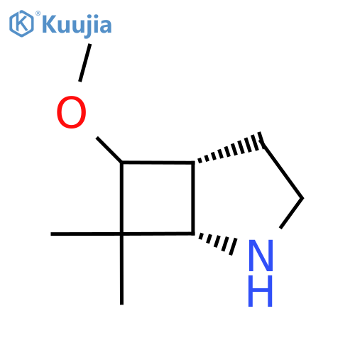 (1S,5R)-6-Methoxy-7,7-dimethyl-2-azabicyclo[3.2.0]heptane structure