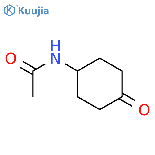 N-(4-Oxocyclohexyl)acetamide structure