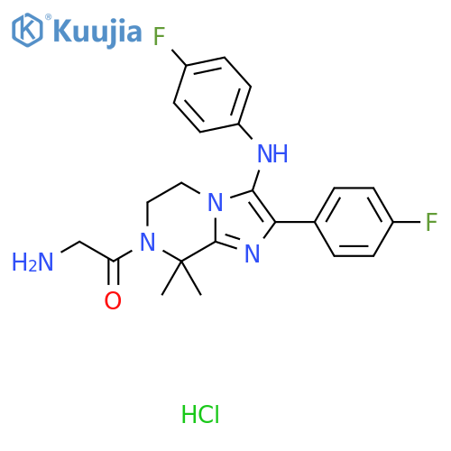 Ganaplacide hydrochloride structure