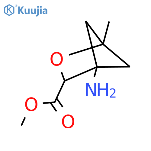methyl 4-amino-1-methyl-2-oxabicyclo2.1.1hexane-3-carboxylate structure