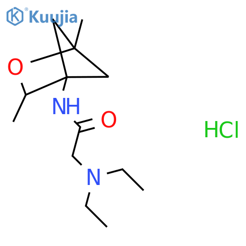 2-(diethylamino)-N-{1,3-dimethyl-2-oxabicyclo[2.1.1]hexan-4-yl}acetamide hydrochloride structure