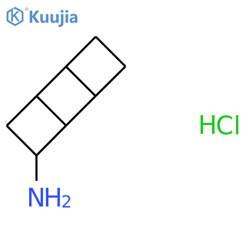 Tricyclo[4.2.0.0,2,5]octan-3-amine hydrochloride structure