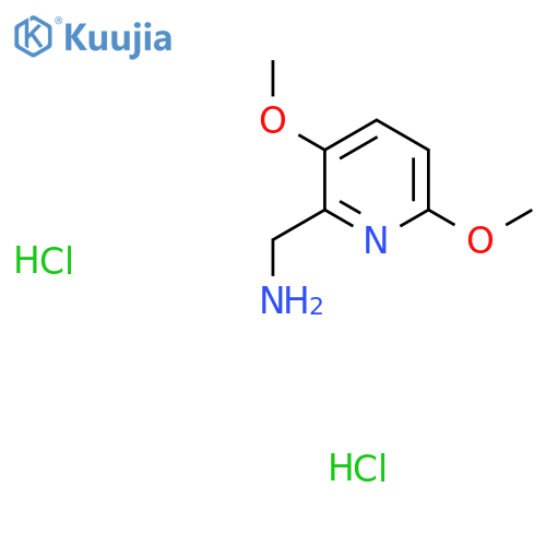 1-(3,6-Dimethoxypyridin-2-yl)methanamine dihydrochloride structure