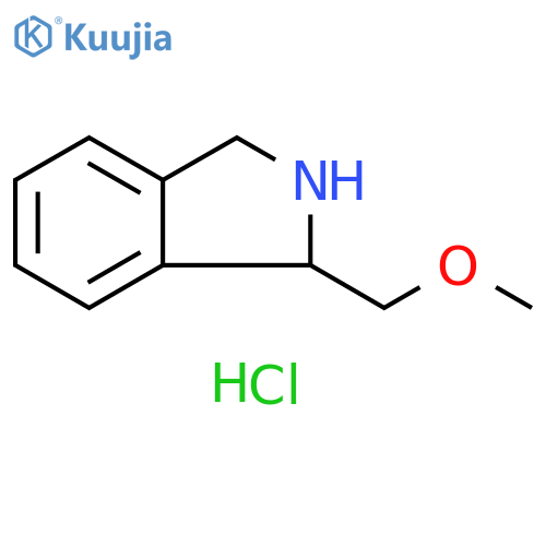 1H-Isoindole, 2,3-dihydro-1-(methoxymethyl)-, hydrochloride (1:1) structure