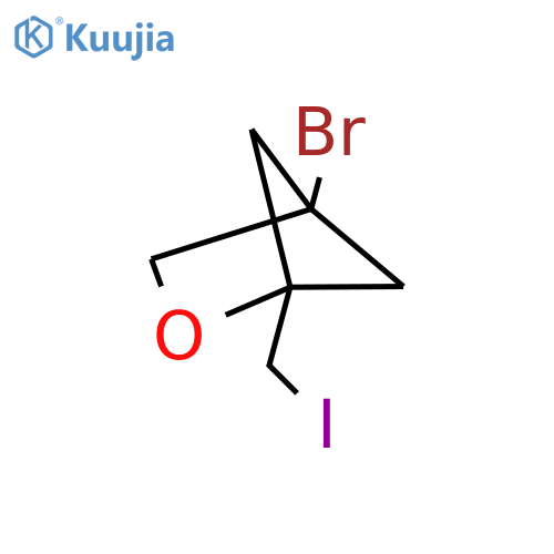 4-Bromo-1-(iodomethyl)-2-oxabicyclo[2.1.1]hexane structure