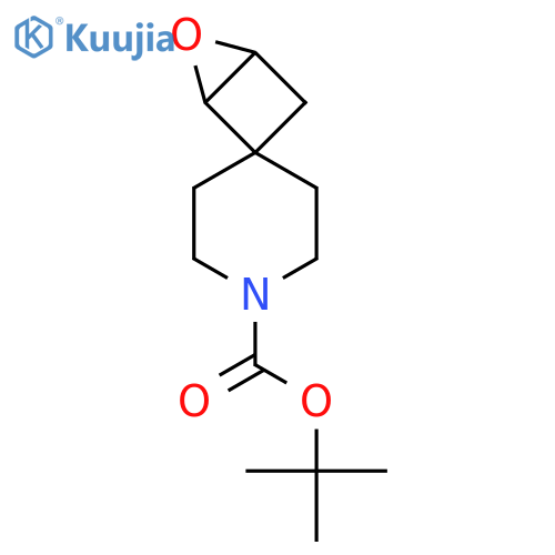Tert-butyl 5-oxaspiro[bicyclo[2.1.0]pentane-2,4'-piperidine]-1'-carboxylate structure
