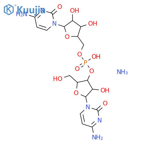 Cytidine, cytidylyl-(3'&reg;5')-, monoammonium salt (8CI,9CI) structure
