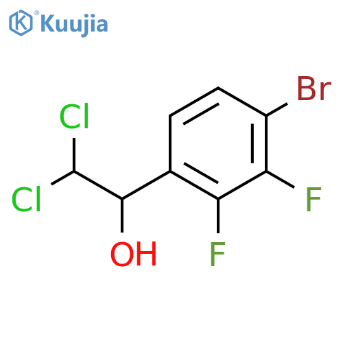 1-(4-Bromo-2,3-difluorophenyl)-2,2-dichloroethanol structure