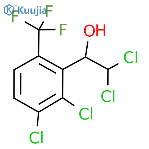 2,2-Dichloro-1-(2,3-dichloro-6-(trifluoromethyl)phenyl)ethanol structure