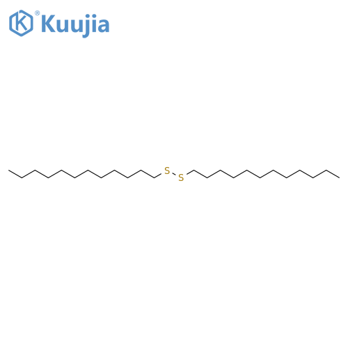 1-(Dodecyldisulfanyl)dodecane structure