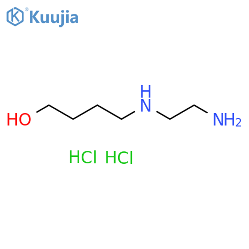 4-((2-Aminoethyl)amino)butan-1-ol dihydrochloride structure