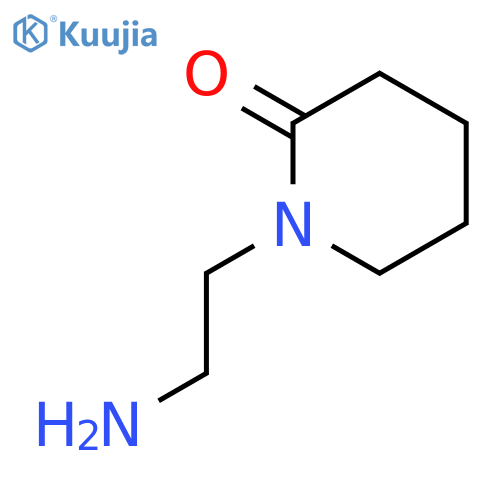 1-(2-Aminoethyl)piperidin-2-one structure
