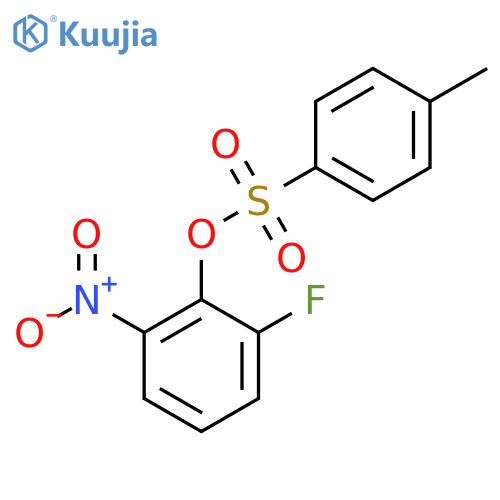 2-Fluoro-6-nitrophenyl 4-methylbenzene-1-sulfonate structure