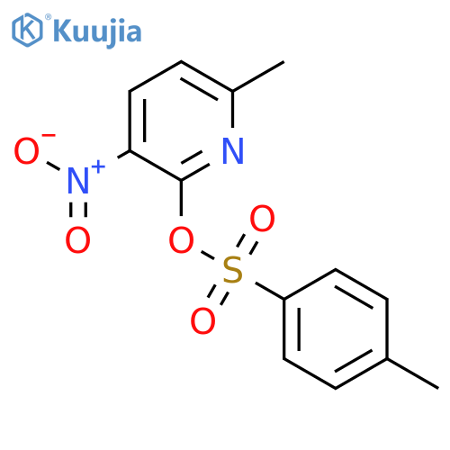 6-Methyl-3-nitropyridin-2-yl 4-methylbenzene-1-sulfonate structure