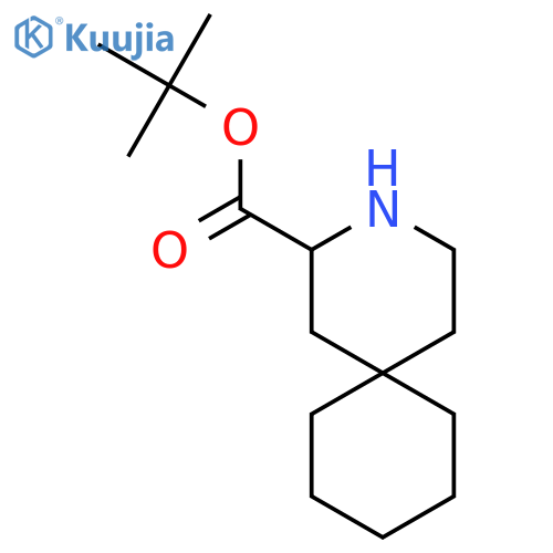 Tert-butyl 3-azaspiro[5.5]undecane-2-carboxylate structure