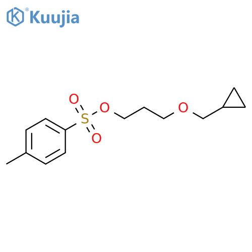 3-(Cyclopropylmethoxy)propyl 4-methylbenzene-1-sulfonate structure