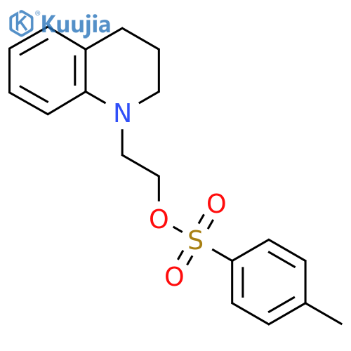 2-(1,2,3,4-Tetrahydroquinolin-1-yl)ethyl 4-methylbenzene-1-sulfonate structure