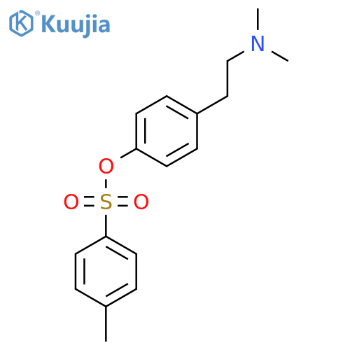 4-[2-(Dimethylamino)ethyl]phenyl 4-methylbenzene-1-sulfonate structure