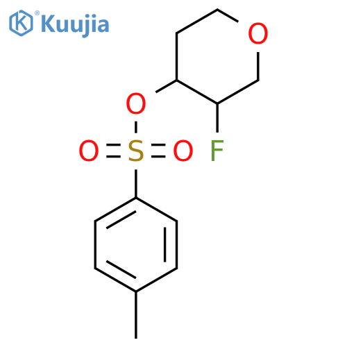 3-Fluorooxan-4-yl 4-methylbenzene-1-sulfonate structure