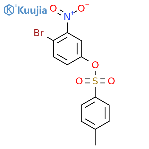 4-Bromo-3-nitrophenyl 4-methylbenzene-1-sulfonate structure