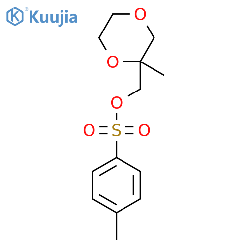 (2-Methyl-1,4-dioxan-2-yl)methyl 4-methylbenzene-1-sulfonate structure