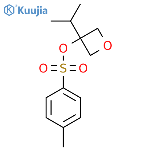 3-(Propan-2-yl)oxetan-3-yl 4-methylbenzene-1-sulfonate structure